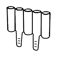 z plastiku palisady do ogrodu