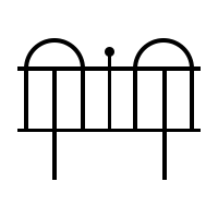 płotki plastikowe do ozdoby gródka
